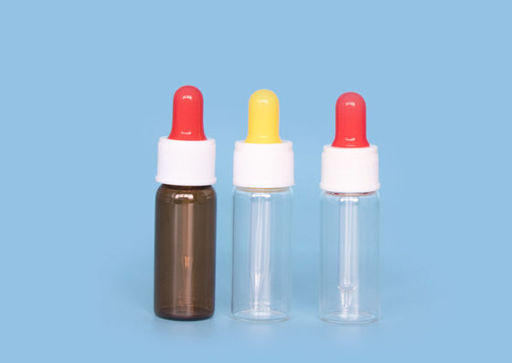 Tropfflaschen des durchdachtes flaches Quadrat-pharmazeutische Augen-5ml