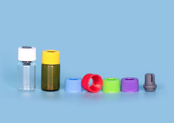 Reagens-Aluminiumkappe XHPHAPACK 3ml verlegte Chemie-Phiolen