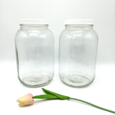 Schutzimpfungs-Glasflaschen der Überwurfmutter leere 4L 14oz