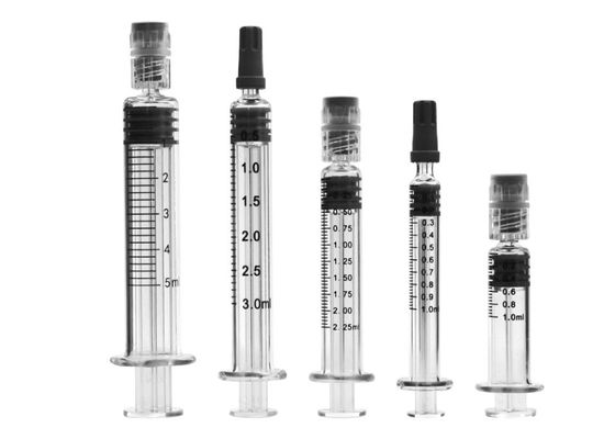 Glas-Spritze des CER Beleg-Spitzen-hitzebeständige dünne Jenaer Glas-20cc