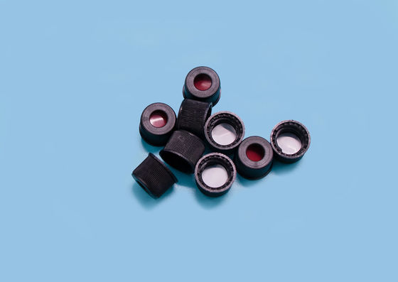 Klare flüchtige Beispiel-Speicher-Scheidewände 11mm Glas-Vial Caps