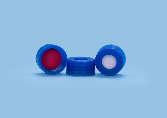 Blaue Einspritzung pharmazeutische PTFE Hplc-Phiolen-Plastikkappen