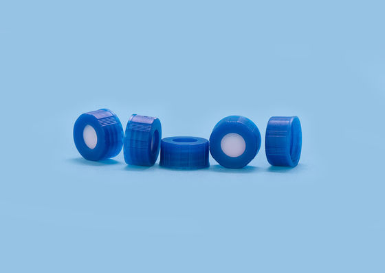 Blaue Einspritzung pharmazeutische PTFE Hplc-Phiolen-Plastikkappen