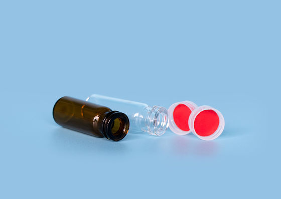 Vermeiden Sie Bruchbernstein 1.5ml Hälfte Dram-Verschluss-Spitzenphiolen