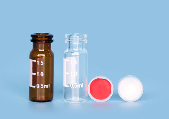 Einspritzungs-Glasphiolen des PTFE-Schließungs-Labornd11 1.5ml