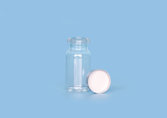 Borosilicat-Aluminiumkappe Amber Silkscreen Injection Glass Vials