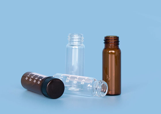 Klare bernsteinfarbige Schraubverschluss- Glasphiolen des Polypropylen-XHPHAPACK 4cc