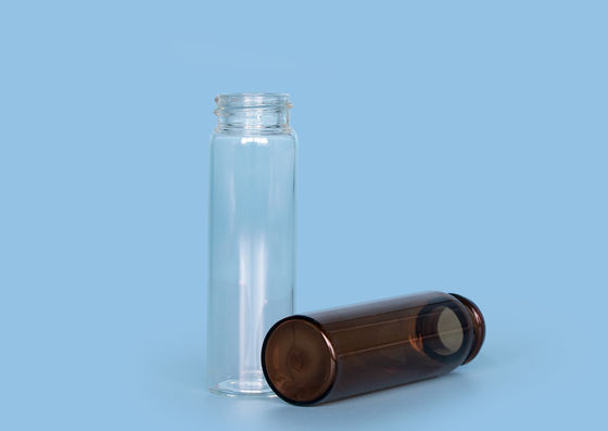 Luftraum-Glasbeispielphiolen RoHS einfacher Durchbohren-22.5x50mm