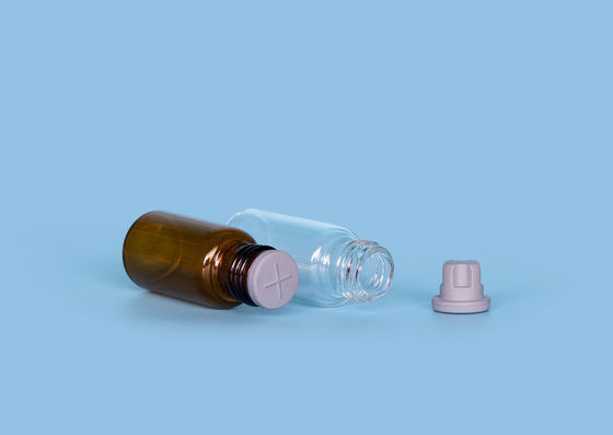 Verbundchemikalie Glasbeispielphiolen 2 Unzen-60ml