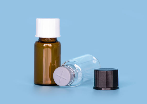 Verbundchemikalie Glasbeispielphiolen 2 Unzen-60ml