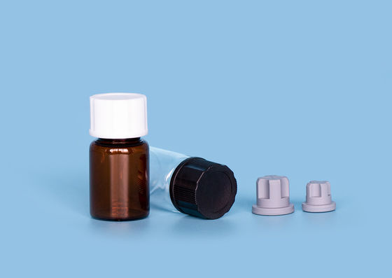 Heiße stempelnde Glasbeispielphiolen der Borosilicat-Schrauben-2ml 12mm