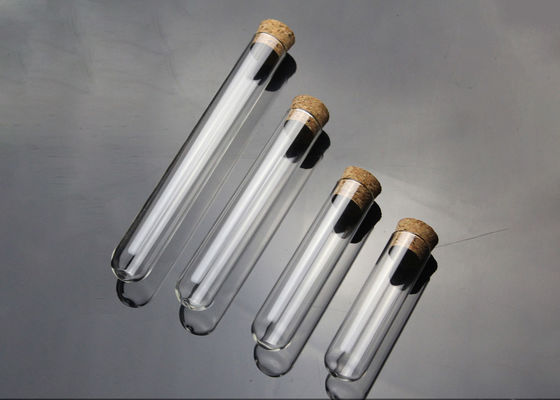 Medizinische nachfüllbare Glas-Reagenzgläser des Borosilicat-Boro3.3