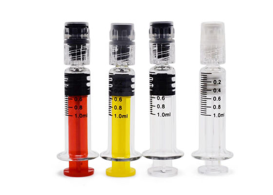 Bequeme wasserdichte Popkornmaschine-Glasspritzen des Destillat-1cc